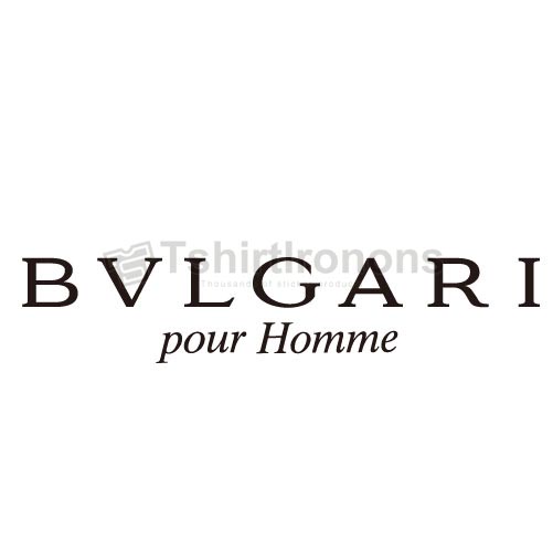 Bvlgari T-shirts Iron On Transfers N2839 - Click Image to Close